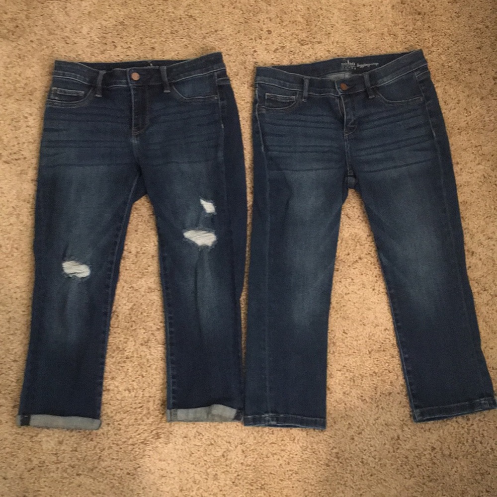 2 Cropped Legging Capris